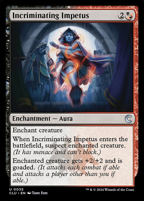Incriminating Impetus (CLU-35)