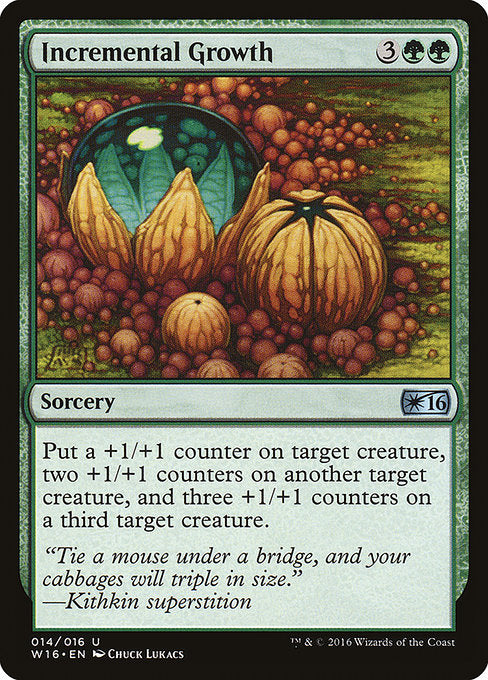 Incremental Growth (W16-14)