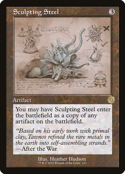 Sculpting Steel (BRR-113) (Foil)
