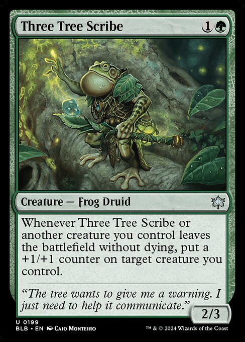 Three Tree Scribe (BLB-199)