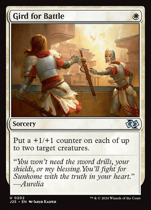Gird for Battle (J25-202)