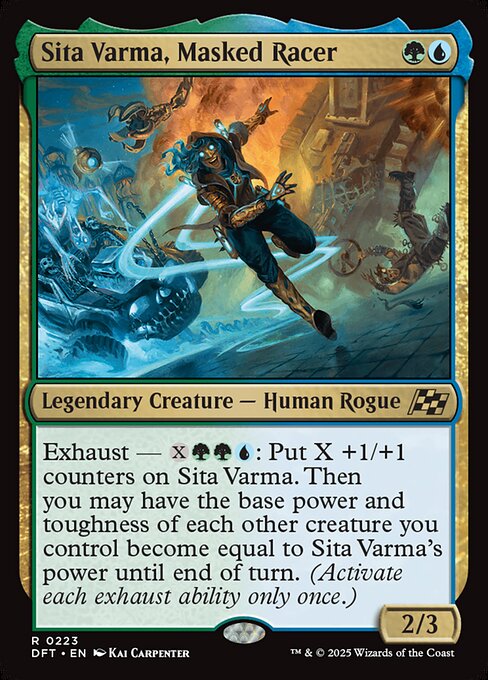 Sita Varma, Masked Racer (DFT-223) (Foil)