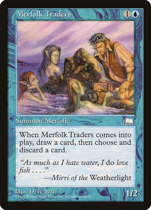 Merfolk Traders (WTH-43) [Light Played]