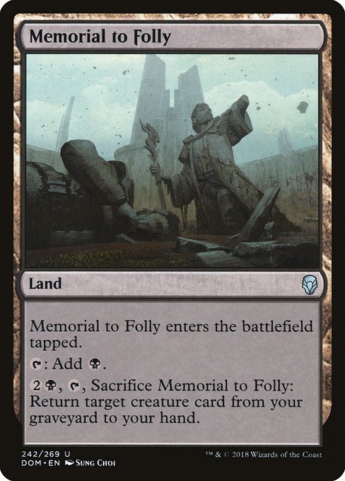 Memorial to Folly (DOM-242)