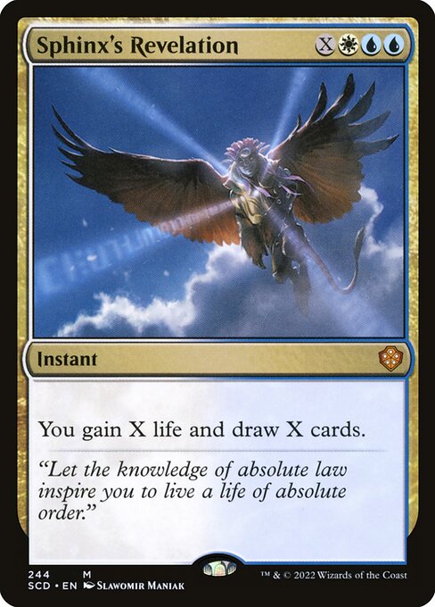 Sphinx's Revelation (SCD-244)