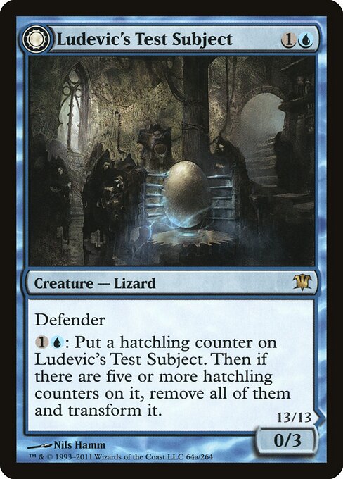 Ludevic's Test Subject // Ludevic's Abomination (ISD-64)