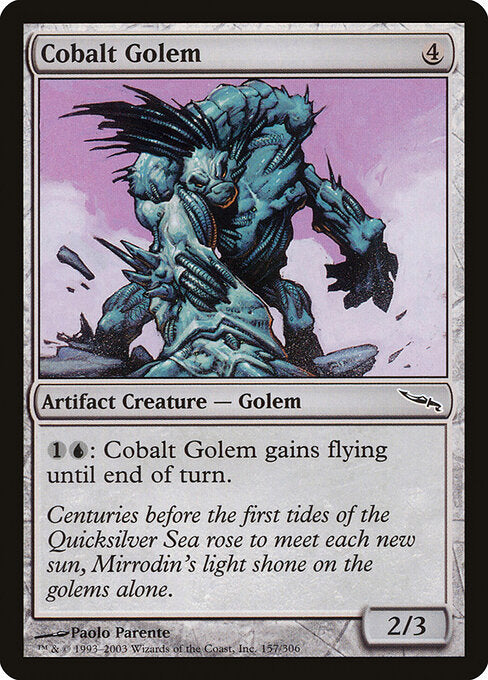 Cobalt Golem (MRD-157)