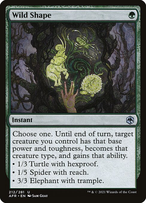 Wild Shape (AFR-212)
