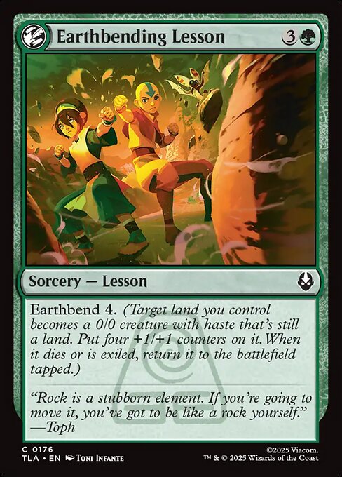 Earthbending Lesson (TLA-176)