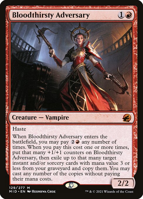 Bloodthirsty Adversary (MID-129)