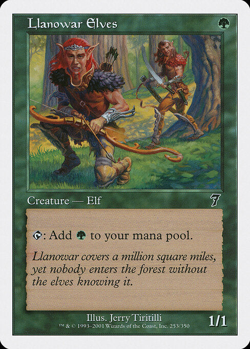 Llanowar Elves (7ED-253)