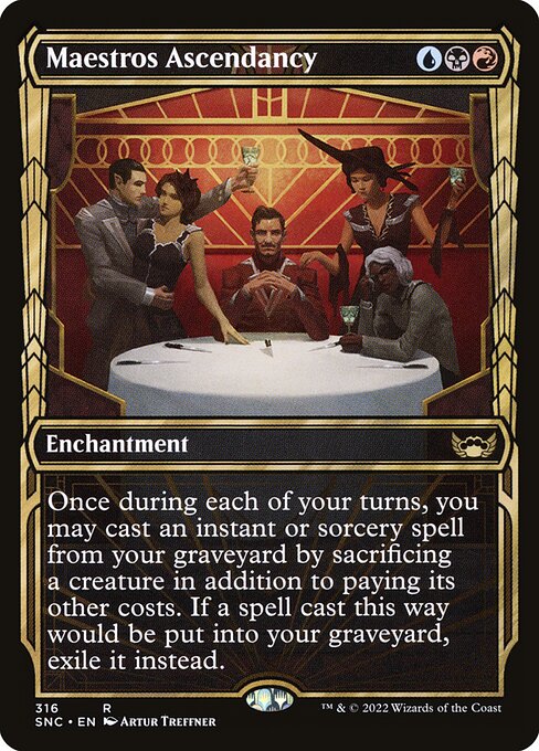 Maestros Ascendancy (SNC-316) (Foil)