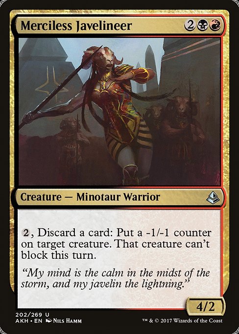 Merciless Javelineer (AKH-202)