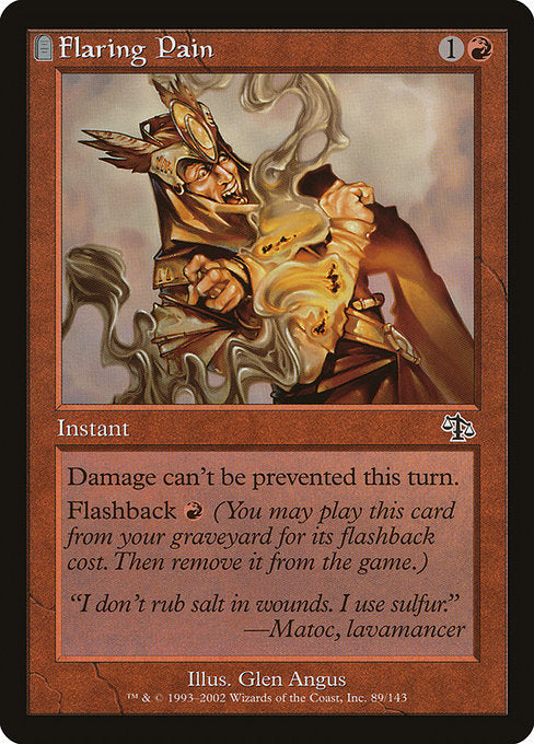 Flaring Pain (JUD-89)