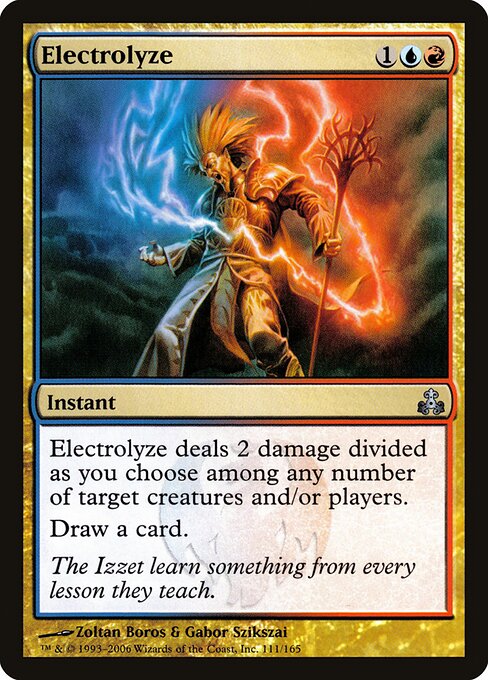 Electrolyze (GPT-111) [Poor]