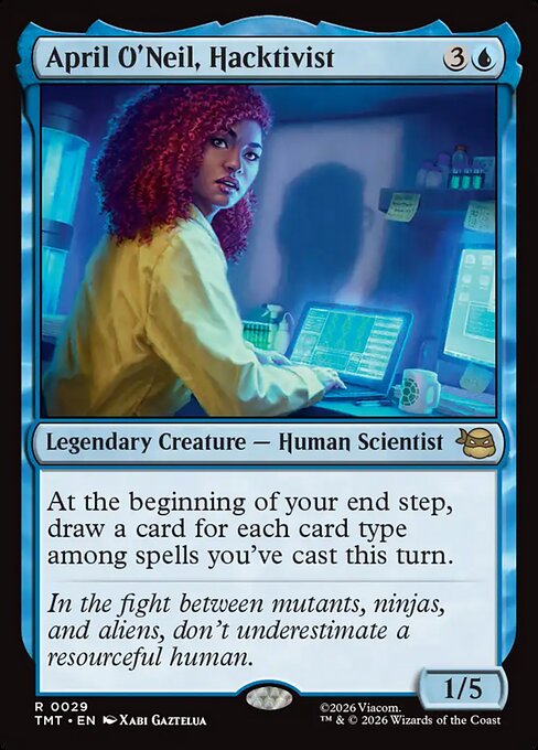 April O'Neil, Hacktivist (TMT-29)