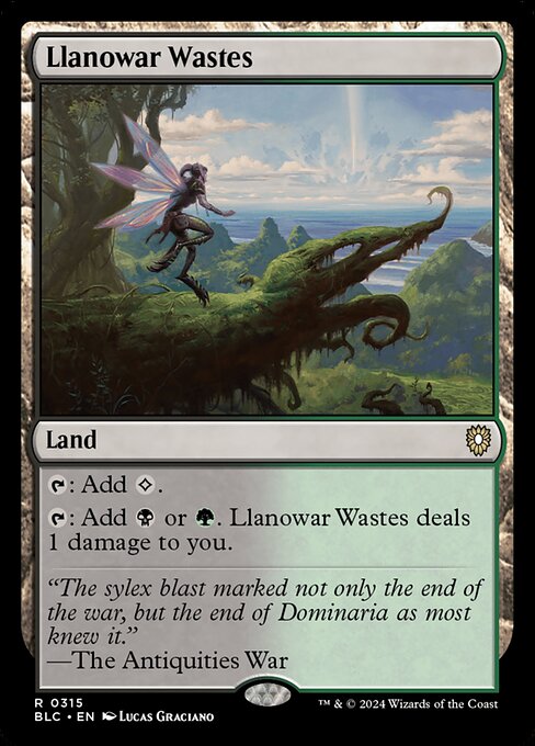 Llanowar Wastes (BLC-315)