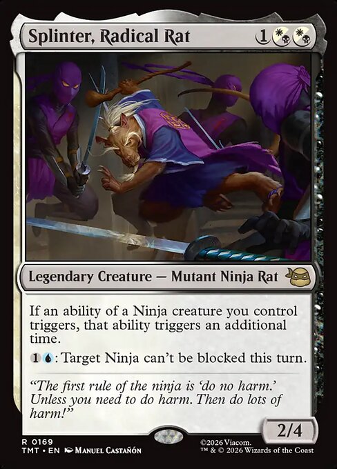 Splinter, Radical Rat (TMT-169)