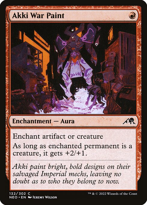Akki War Paint (NEO-132)