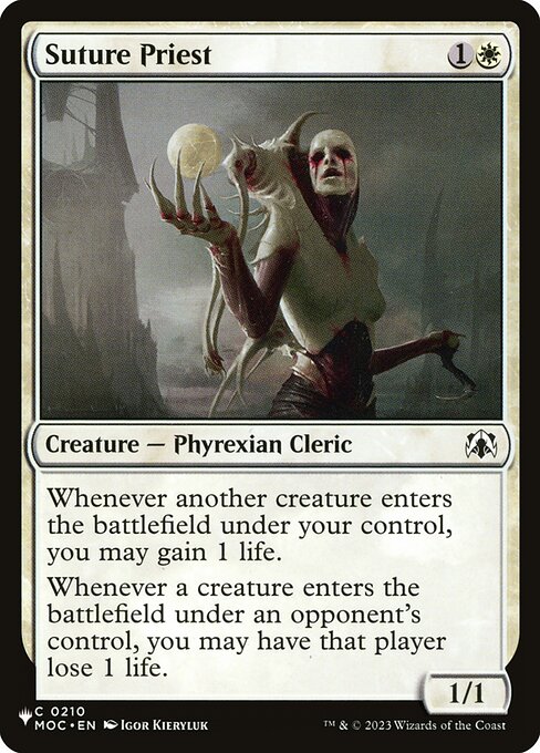 Suture Priest (PLST-MOC-210)