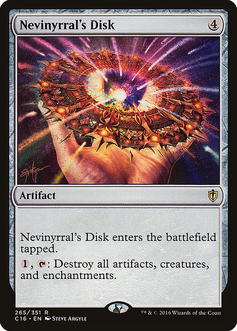 Nevinyrral's Disk (C16-265)