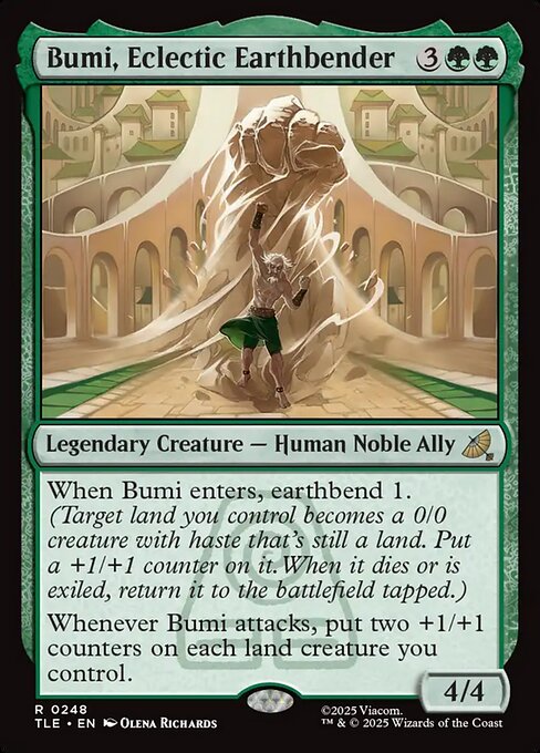 Bumi, Eclectic Earthbender (TLE-248) (Foil)