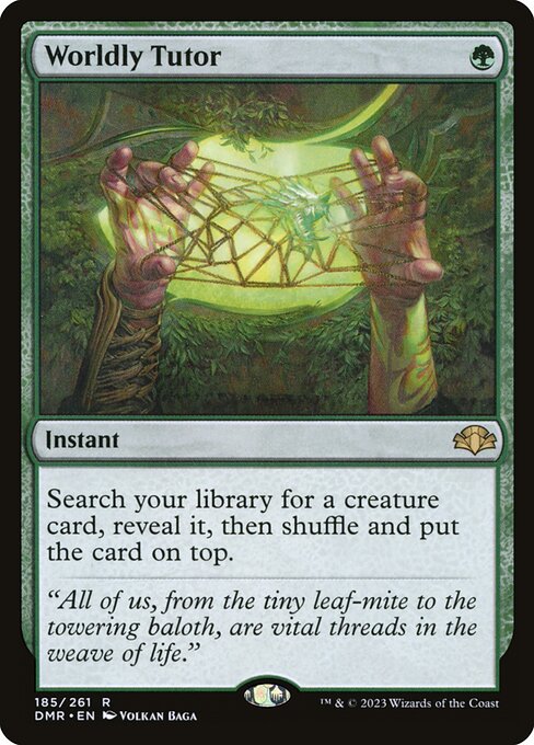 Worldly Tutor (DMR-185)