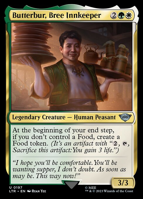 Butterbur, Bree Innkeeper (LTR-197)
