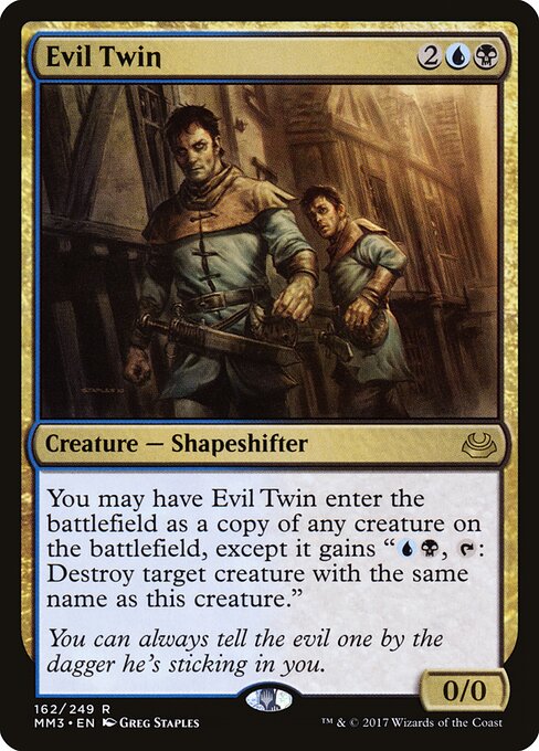 Evil Twin (MM3-162) (Foil)