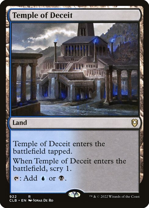 Temple of Deceit (CLB-922)