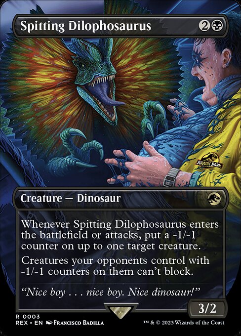 Spitting Dilophosaurus (REX-3)