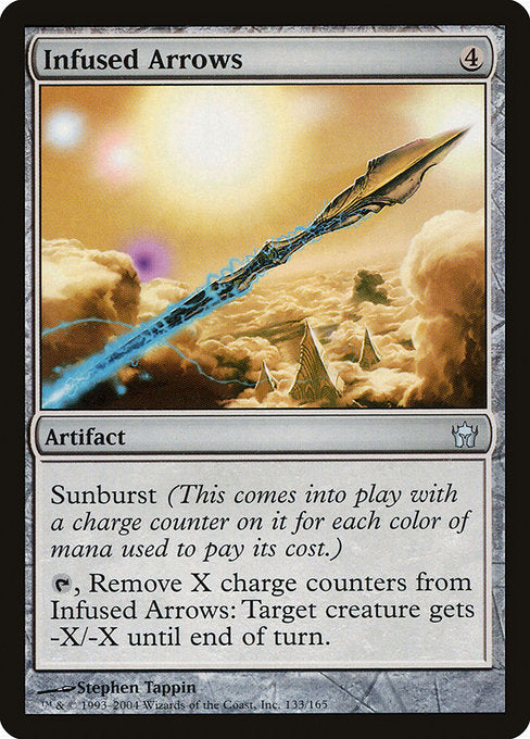 Infused Arrows (5DN-133) (Foil)