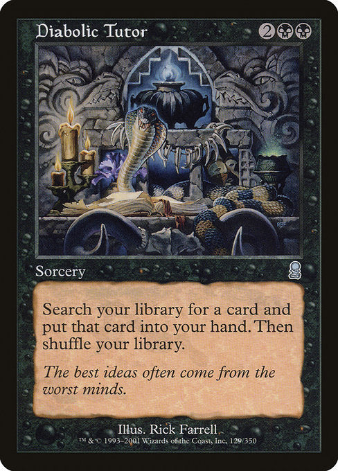 Diabolic Tutor (ODY-129)