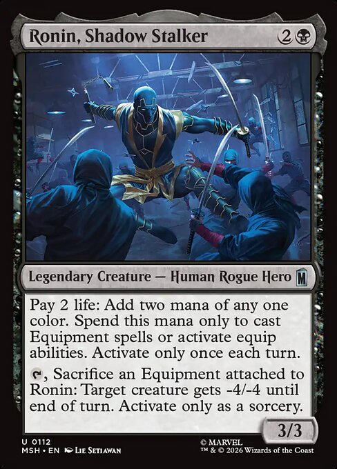 Ronin, Shadow Stalker (MSH-112) (Foil)