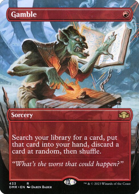 Gamble (DMR-433) (Foil)