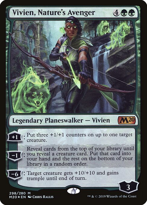 Vivien, Nature's Avenger (M20-298) (Foil)