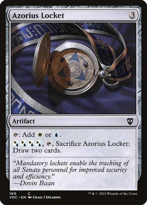 Azorius Locket (VOC-160)