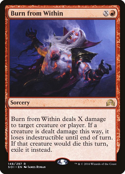 Burn from Within (SOI-148) (Foil)