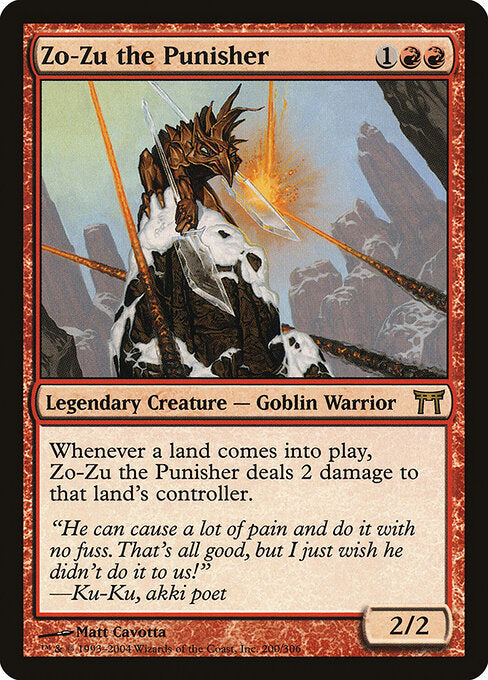 Zo-Zu the Punisher (CHK-200)