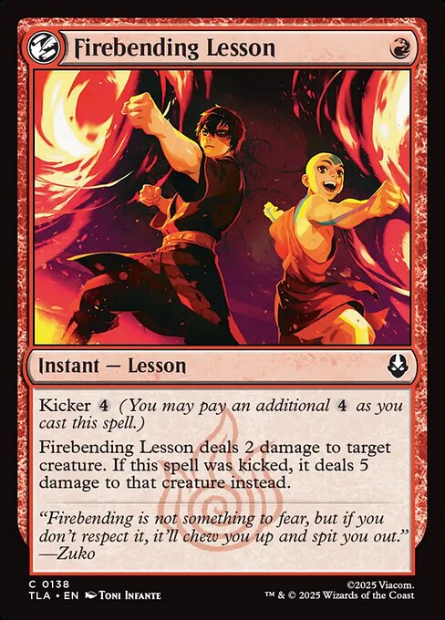 Firebending Lesson (TLA-138)