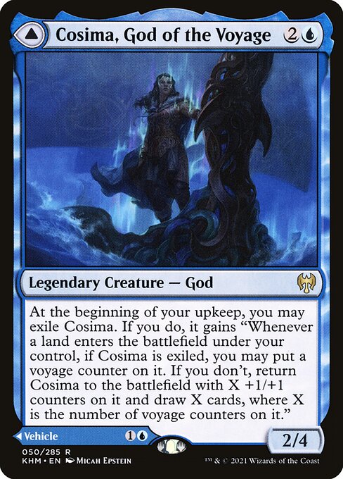 Cosima, God of the Voyage // The Omenkeel (KHM-50) (Foil)