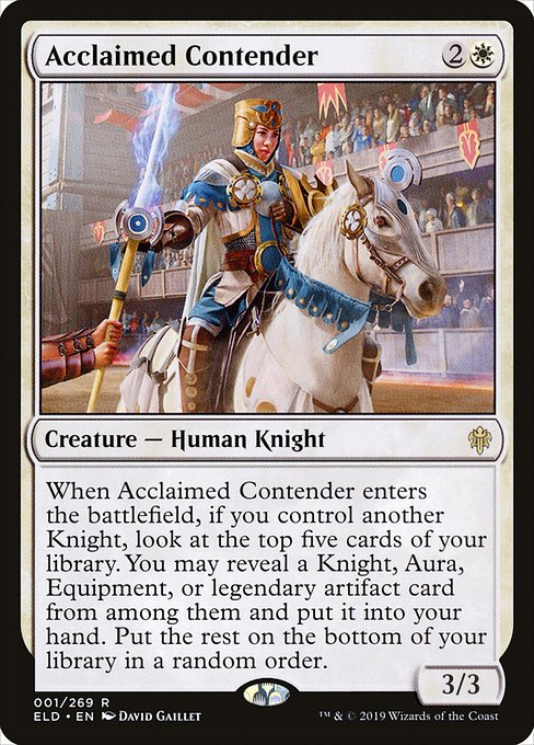 Acclaimed Contender (ELD-1)