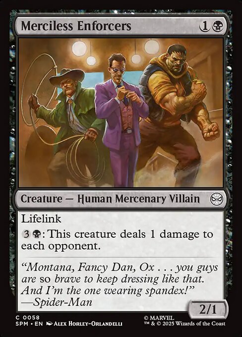 Merciless Enforcers (SPM-58)