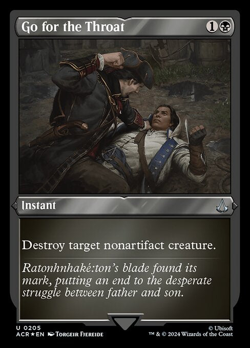 Go for the Throat (ACR-205) (Etched Foil)