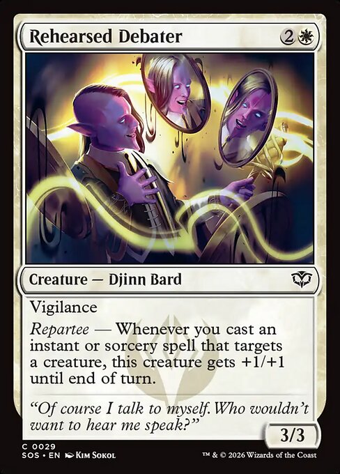 Rehearsed Debater (SOS-29)
