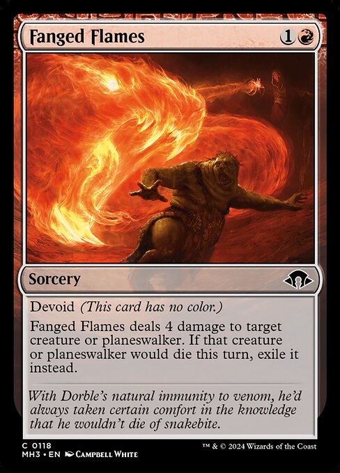 Fanged Flames (MH3-118)