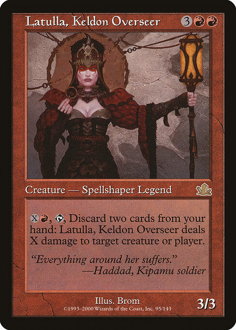 Latulla, Keldon Overseer (PCY-95)