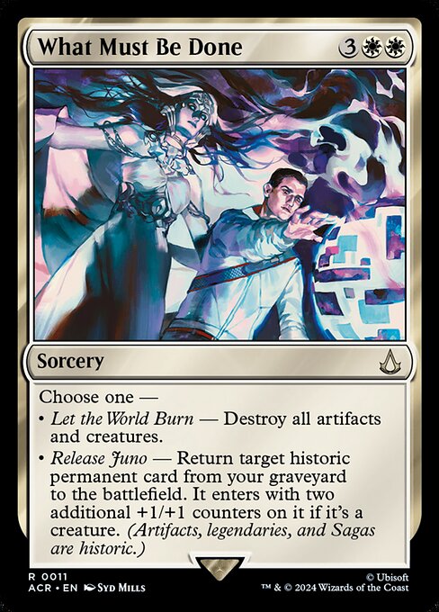 What Must Be Done (ACR-11)