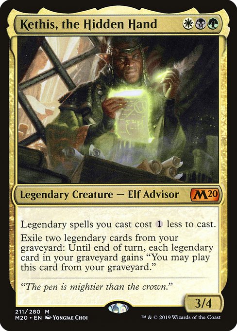 Kethis, the Hidden Hand (M20-211)