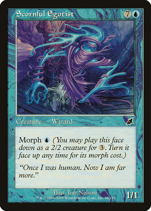 Scornful Egotist (SCG-50) (Foil)